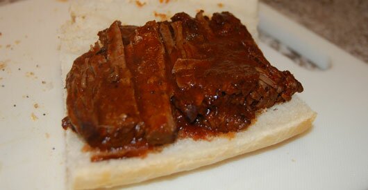Braised Brisket with Gruyere Braised Brisket with Gruyere