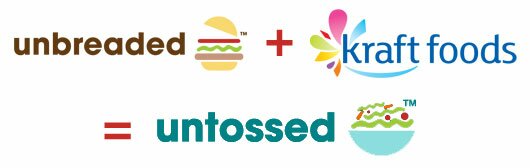 Unbreaded + Kraft = Untossed