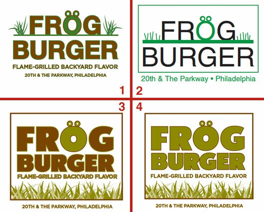 Steve Poses Frog Burger